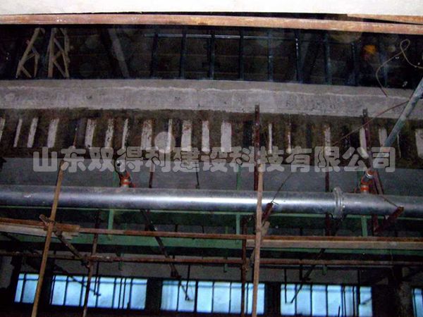 濟(jì)南遙墻機(jī)場大梁加固