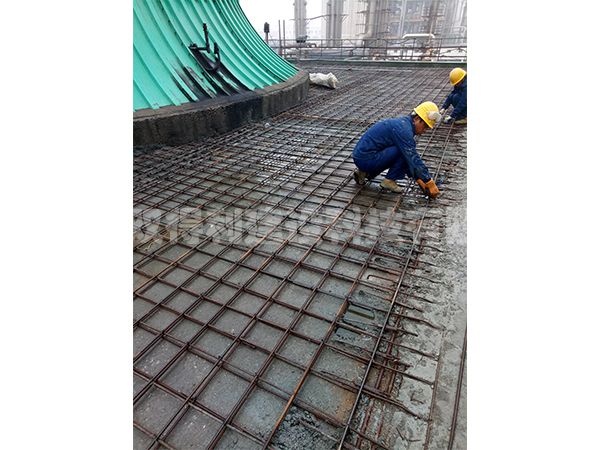 魯西化工廠循環(huán)壓縮機設備基礎加固工程